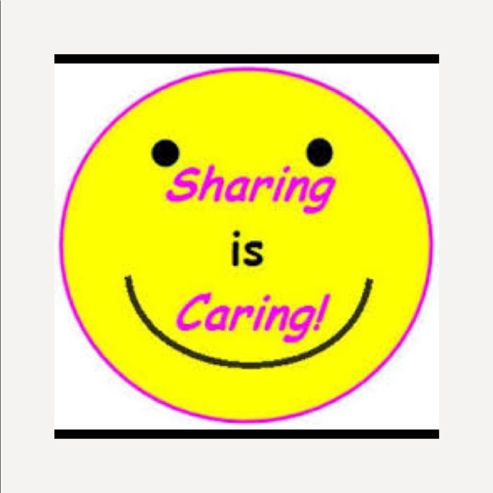 SHARING IS CARING